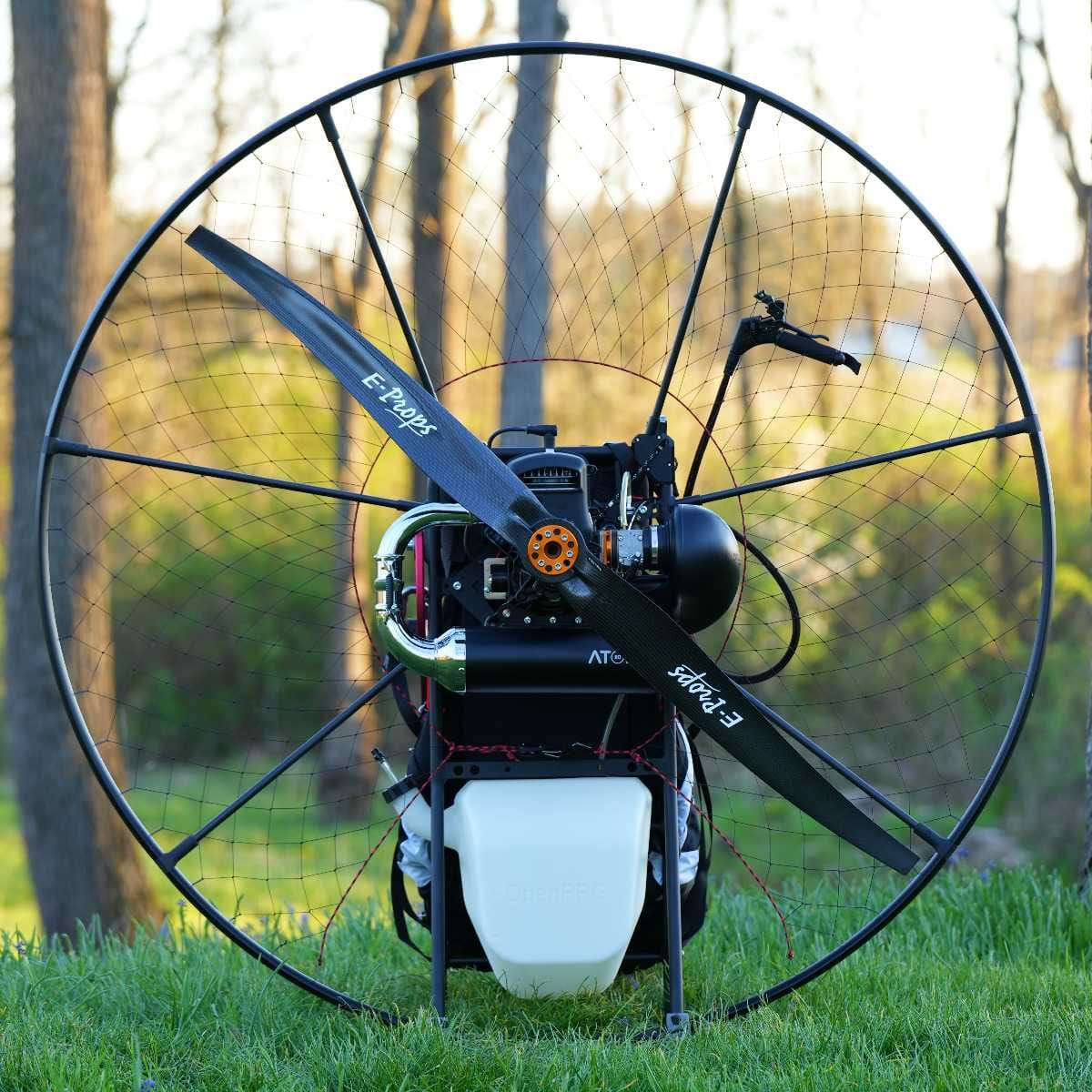 SP140 V2.5 ICE paramotor with gasoline engine