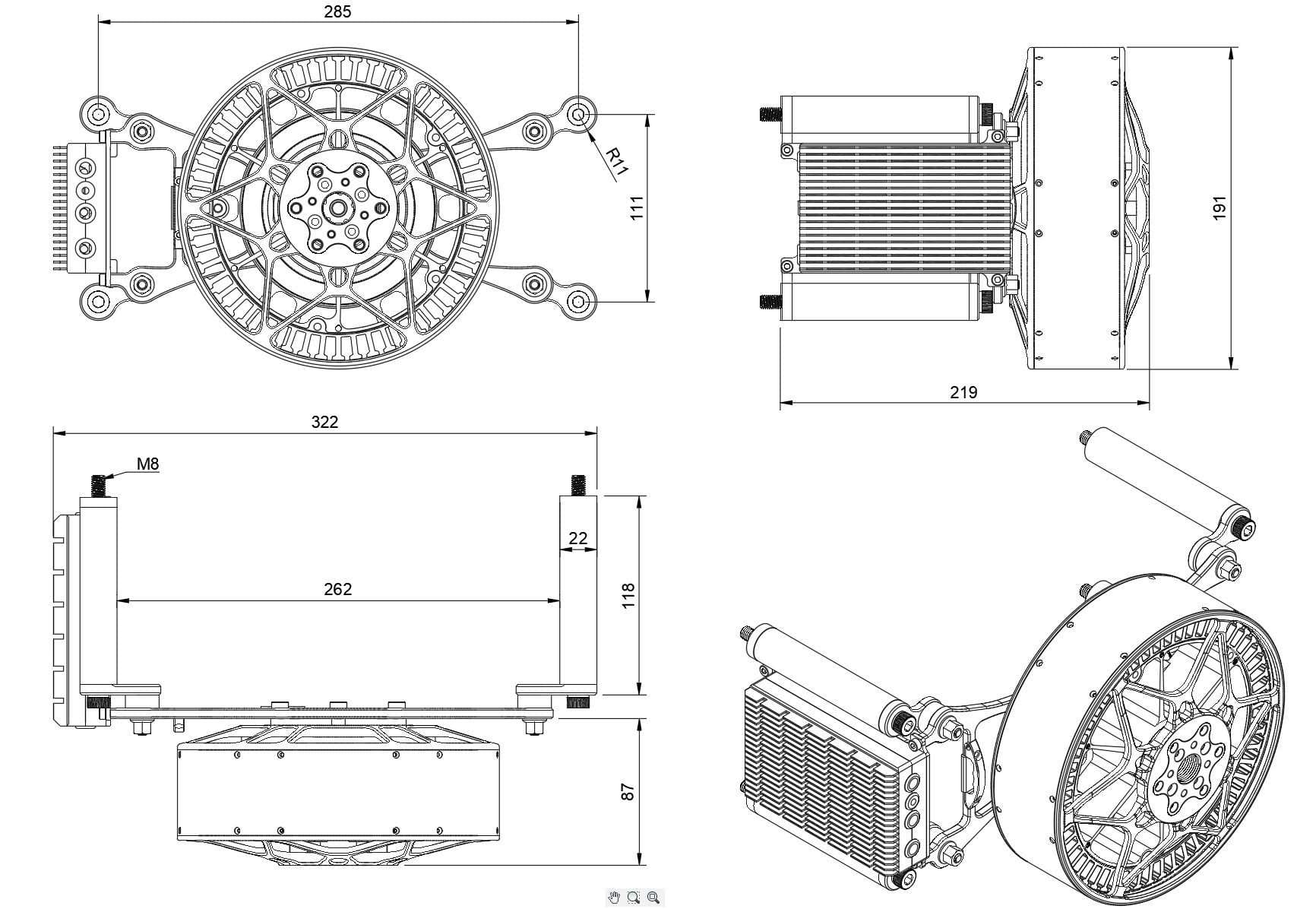 V2.5 Electric Paramotor Power Pack